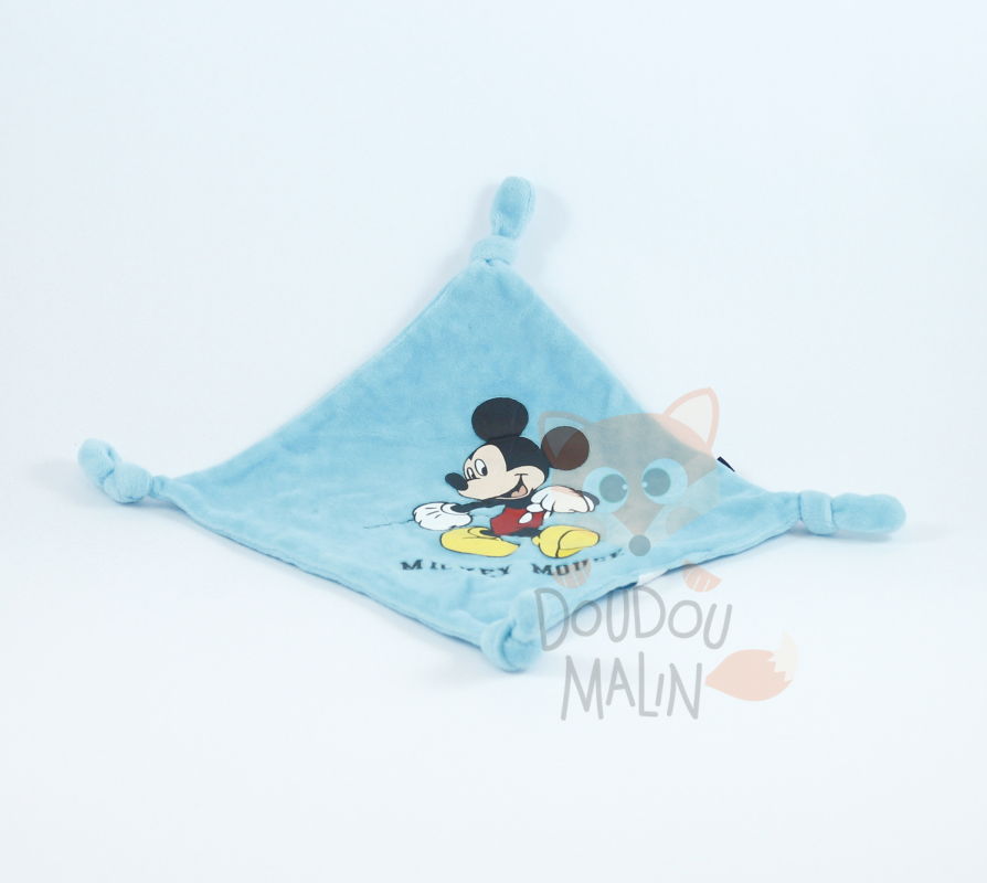  mickey mouse baby comforter blue 